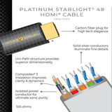 Wireworld Platinum Starlight 48 HDMI Cable (PSH) | Best Wireworld Platinum Starlight 48 HDMI Cable (PSH) | Wireworld Platinum Starlight 48 HDMI Cable (PSH) Reviews | Audiolab Home Audio
