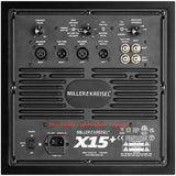 M&K X15+ THX Subwoofer with Dual 15" Push-Pull Long-Throw Woofers | Best M&K X15+ THX Subwoofer with Dual 15" Push-Pull Long-Throw Woofers | M&K X15+ THX Subwoofer with Dual 15" Push-Pull Long-Throw Woofers Reviews | Audiolab Home Audio