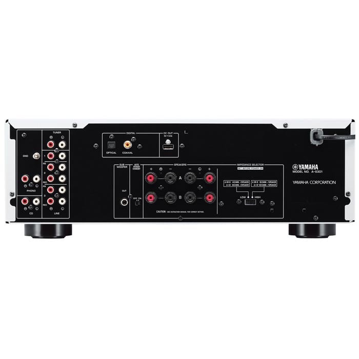 Yamaha A-S301 Integrated Amplifier with 60 Watts Per Channel | Best Yamaha A-S301 Integrated Amplifier with 60 Watts Per Channel | Yamaha A-S301 Integrated Amplifier with 60 Watts Per Channel Reviews | Audiolab Home Audio