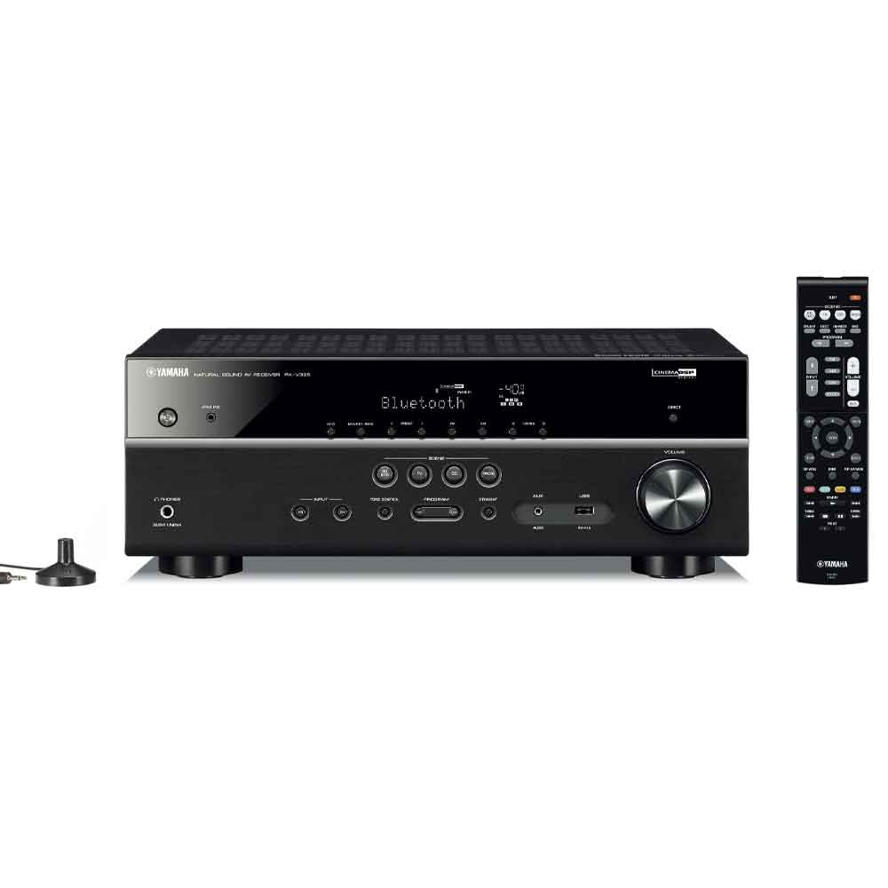 Yamaha RX-V385 5.1-Channel 4K AV Receiver | Best Yamaha RX-V385 5.1-Channel 4K AV Receiver | Yamaha RX-V385 5.1-Channel 4K AV Receiver Reviews | Audiolab Home Audio