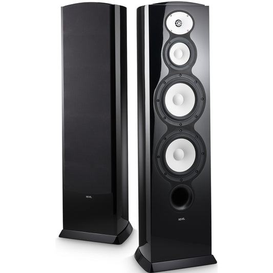 Revel F228Be 3-way Floor-standing Speaker in Black per Pair (Demo) - Audiolab