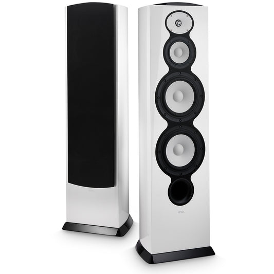 Revel F228Be 3-way Floor-standing Speaker in High Gloss White (Pair)