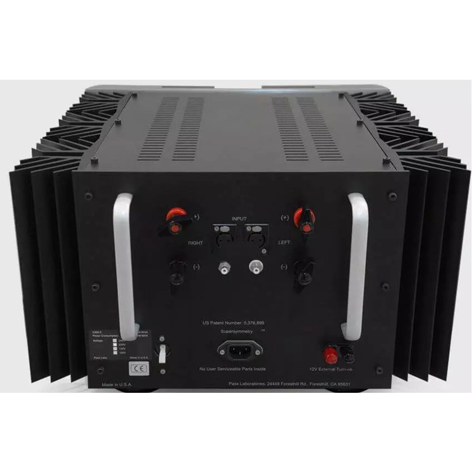 Pass Labs X350.5 Stereo Class AB Power Amplifier - Audiolab