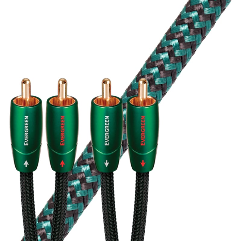 AudioQuest Evergreen Analog-Audio Interconnect Cable | Best AudioQuest Evergreen Analog-Audio Interconnect Cable | AudioQuest Evergreen Analog-Audio Interconnect Cable Reviews | Audiolab Home Audio