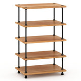 Salamander Archetype 5.0 A5 Open Modular 5 Shelf AV Stand 36"