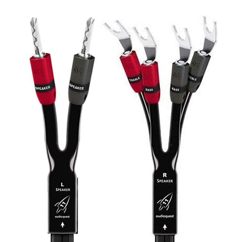 AudioQuest Rocket 11 Prepared Speaker Cable (pair) | Best AudioQuest Rocket 11 Prepared Speaker Cable (pair) | AudioQuest Rocket 11 Prepared Speaker Cable (pair) Reviews | Audiolab Home Audio