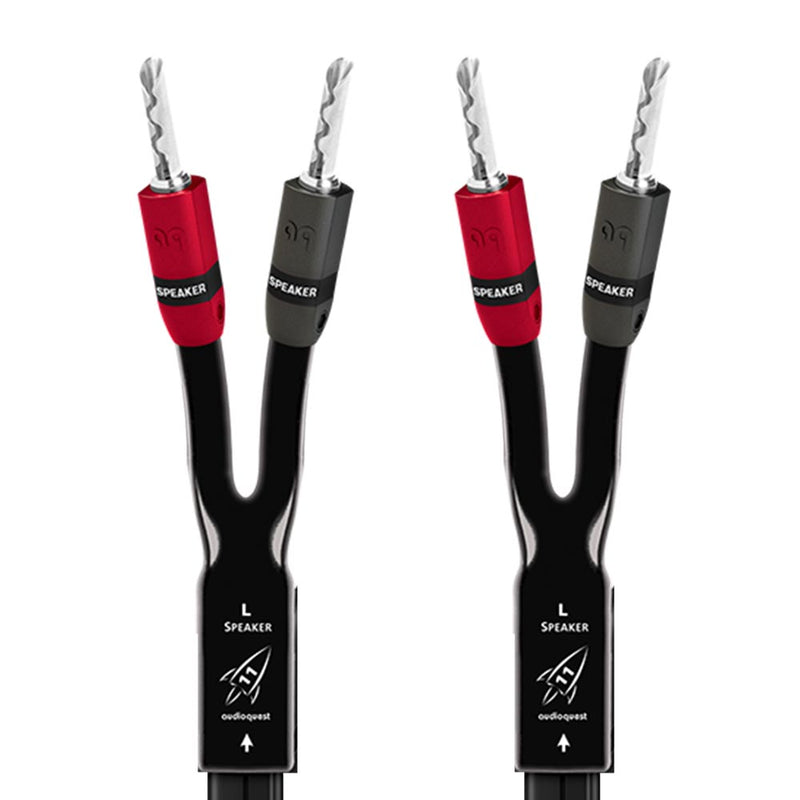 AudioQuest Rocket 11 Prepared Speaker Cable (pair) | Best AudioQuest Rocket 11 Prepared Speaker Cable (pair) | AudioQuest Rocket 11 Prepared Speaker Cable (pair) Reviews | Audiolab Home Audio