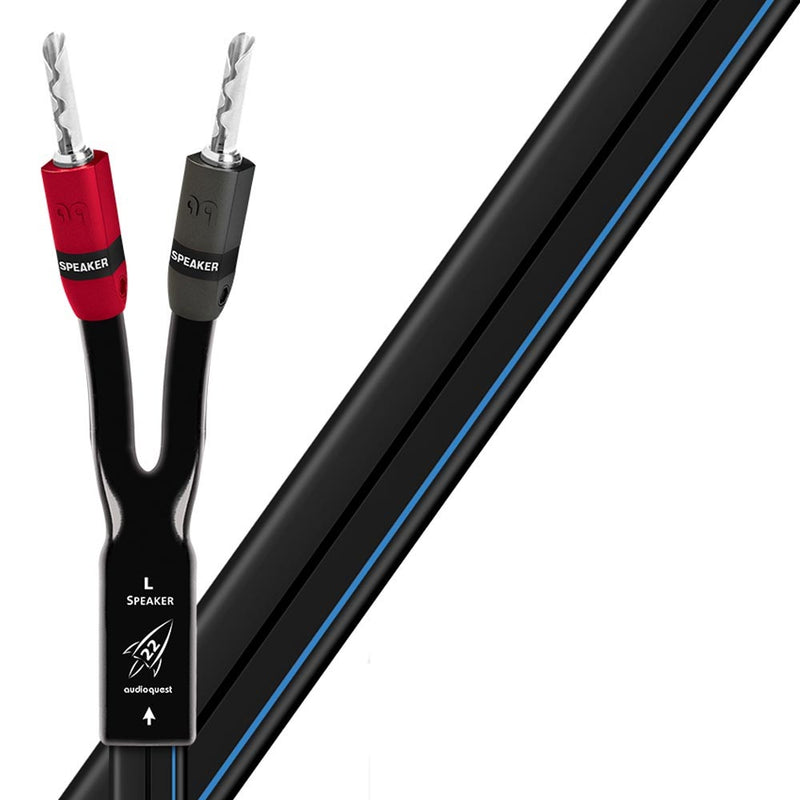 AudioQuest Rocket 22 Prepared Speaker Cable (Pair) | Best AudioQuest Rocket 22 Prepared Speaker Cable (Pair) | AudioQuest Rocket 22 Prepared Speaker Cable (Pair) Reviews | Audiolab Home Audio