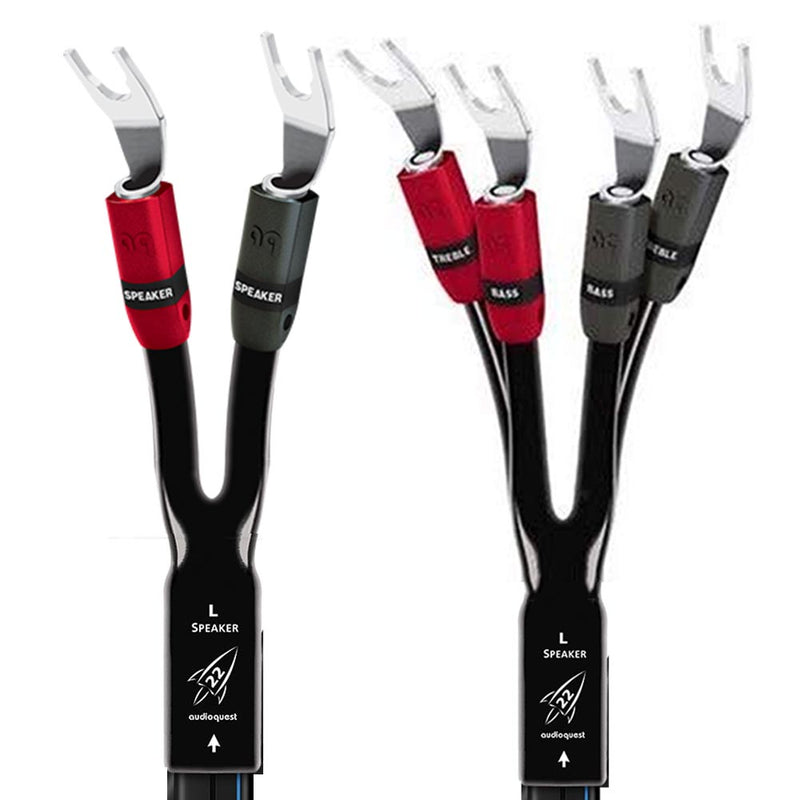 AudioQuest Rocket 22 Prepared Speaker Cable (Pair) | Best AudioQuest Rocket 22 Prepared Speaker Cable (Pair) | AudioQuest Rocket 22 Prepared Speaker Cable (Pair) Reviews | Audiolab Home Audio