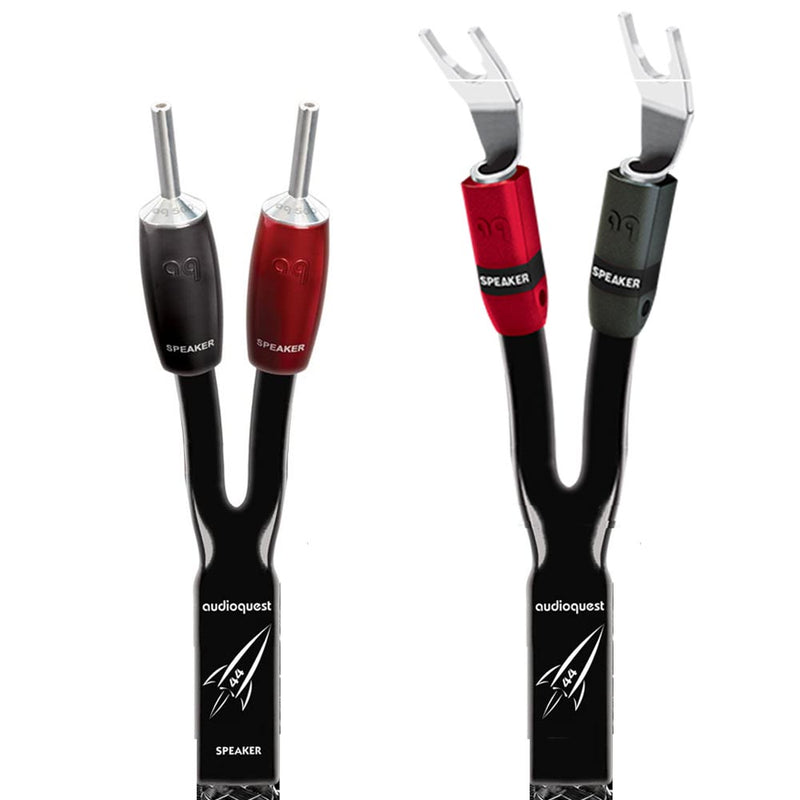 AudioQuest Rocket 44 Prepared Speaker Cable (Pair) | Best AudioQuest Rocket 44 Prepared Speaker Cable (Pair) | AudioQuest Rocket 44 Prepared Speaker Cable (Pair) Reviews | Audiolab Home Audio