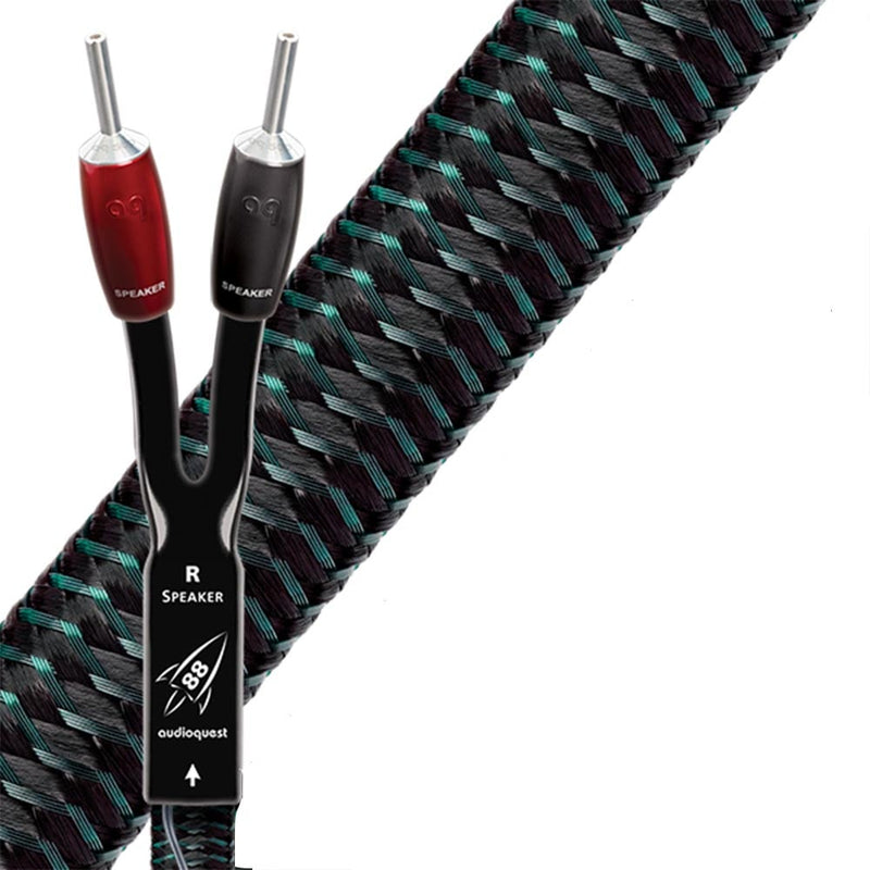 AudioQuest Rocket 88 Prepared Speaker Cable (Pair) | Best AudioQuest Rocket 88 Prepared Speaker Cable (Pair) | AudioQuest Rocket 88 Prepared Speaker Cable (Pair) Reviews | Audiolab Home Audio