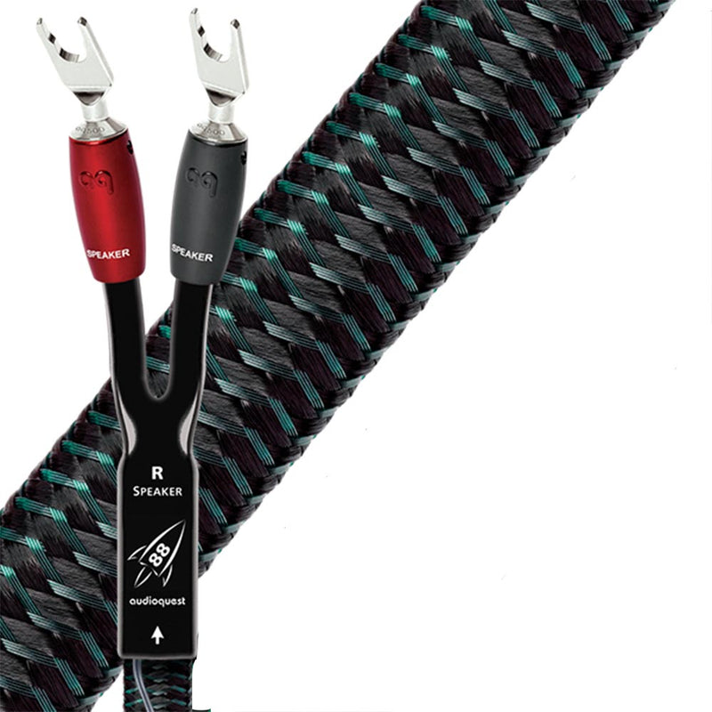 AudioQuest Rocket 88 Prepared Speaker Cable (Pair) | Best AudioQuest Rocket 88 Prepared Speaker Cable (Pair) | AudioQuest Rocket 88 Prepared Speaker Cable (Pair) Reviews | Audiolab Home Audio