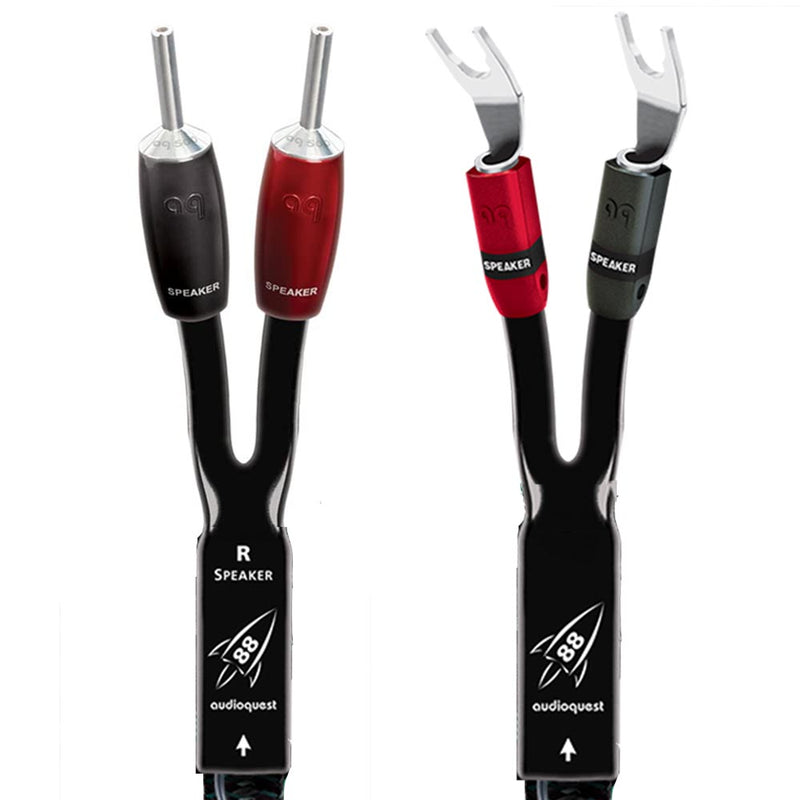 AudioQuest Rocket 88 Prepared Speaker Cable (Pair) | Best AudioQuest Rocket 88 Prepared Speaker Cable (Pair) | AudioQuest Rocket 88 Prepared Speaker Cable (Pair) Reviews | Audiolab Home Audio