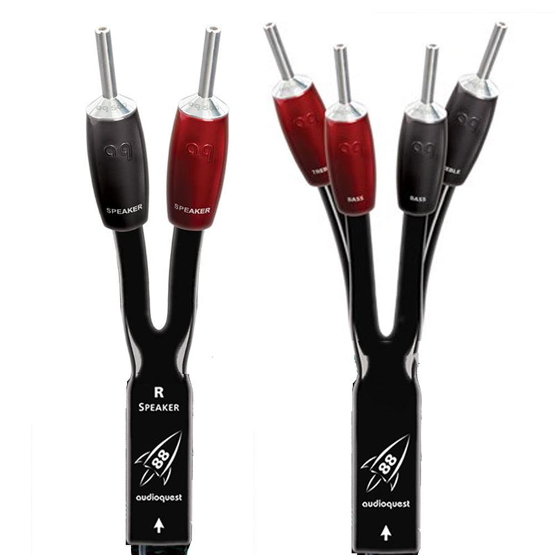 AudioQuest Rocket 88 Prepared Speaker Cable (Pair) | Best AudioQuest Rocket 88 Prepared Speaker Cable (Pair) | AudioQuest Rocket 88 Prepared Speaker Cable (Pair) Reviews | Audiolab Home Audio