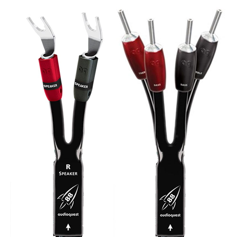 AudioQuest Rocket 88 Prepared Speaker Cable (Pair) | Best AudioQuest Rocket 88 Prepared Speaker Cable (Pair) | AudioQuest Rocket 88 Prepared Speaker Cable (Pair) Reviews | Audiolab Home Audio