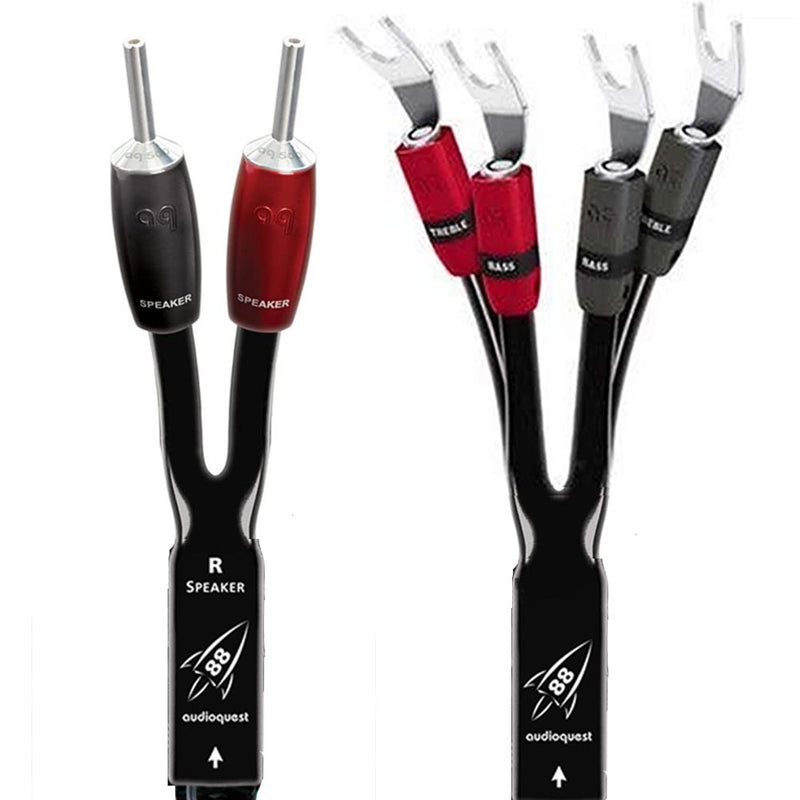 AudioQuest Rocket 88 Prepared Speaker Cable (Pair) | Best AudioQuest Rocket 88 Prepared Speaker Cable (Pair) | AudioQuest Rocket 88 Prepared Speaker Cable (Pair) Reviews | Audiolab Home Audio