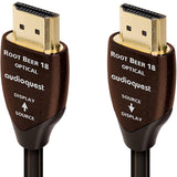 AudioQuest Root Beer 18 Optical HDMI A/V Long-Length Cable 18Gbps 4K-8K