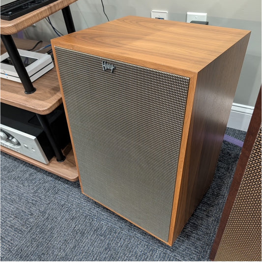 Klipsch Heresy IV 3-Way 12” Horn-Loaded Loud-speaker in Natural Cherry per Pair (Trade-in) - Audiolab