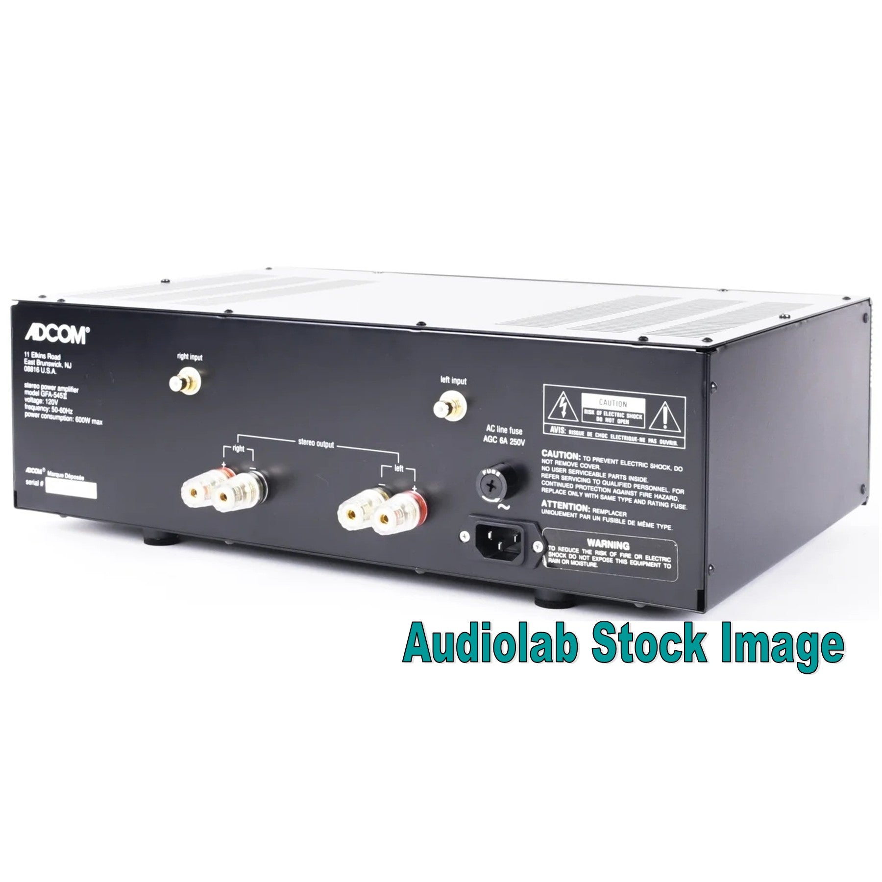 Adcom GFA-545 II Vintage Stereo Power Amplifier - Audiolab