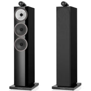 Bowers & Wilkins 703 S3 Floorstanding Speaker Pair in Black (New Open-Box) - Audiolab
