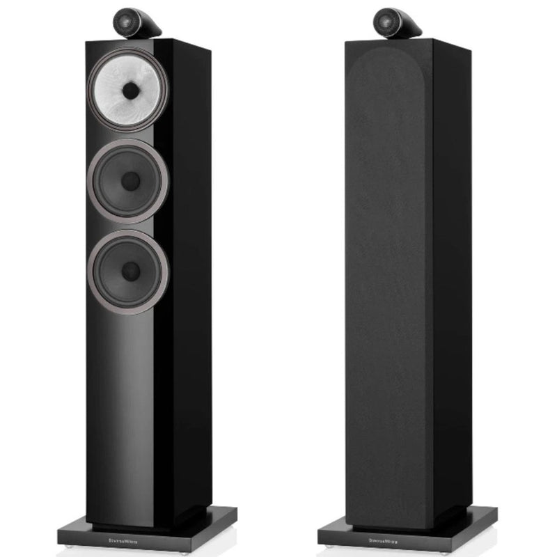 Bowers & Wilkins 703 S3 Floorstanding Speaker Pair in Black (New Open-Box) - Audiolab