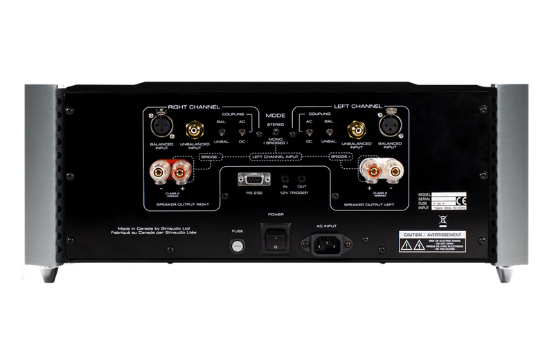 Simaudio 860A V2 Power Amplifier in 2-Tone Finish with 3 Year Warranty. (Pre-loved) - Audiolab