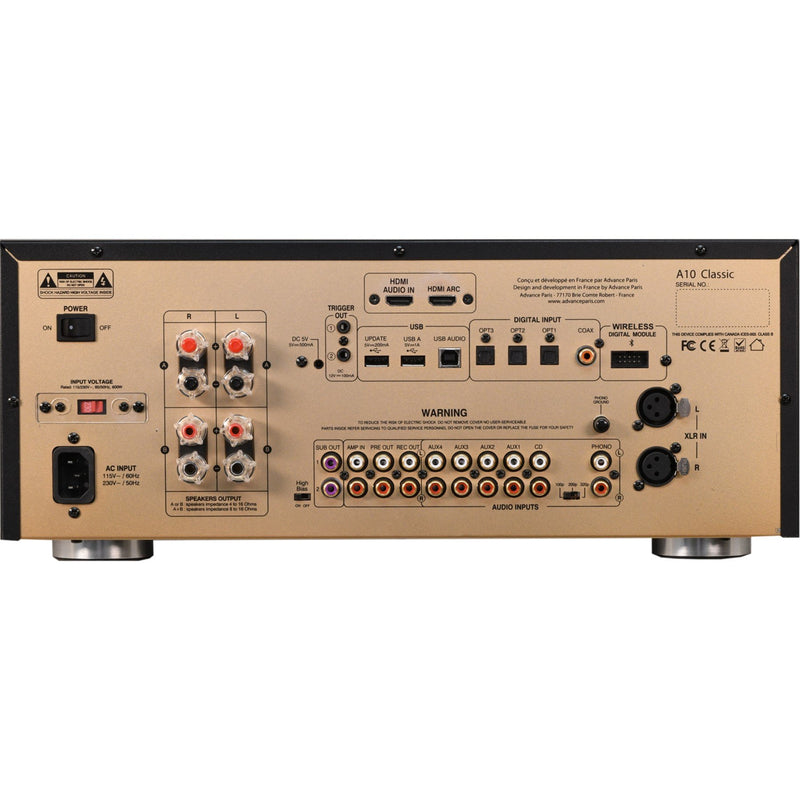 Advance Paris A10 Classic Integrated Amplifier | Best Advance Paris A10 Classic Integrated Amplifier | Advance Paris A10 Classic Integrated Amplifier Reviews | Audiolab Home Audio