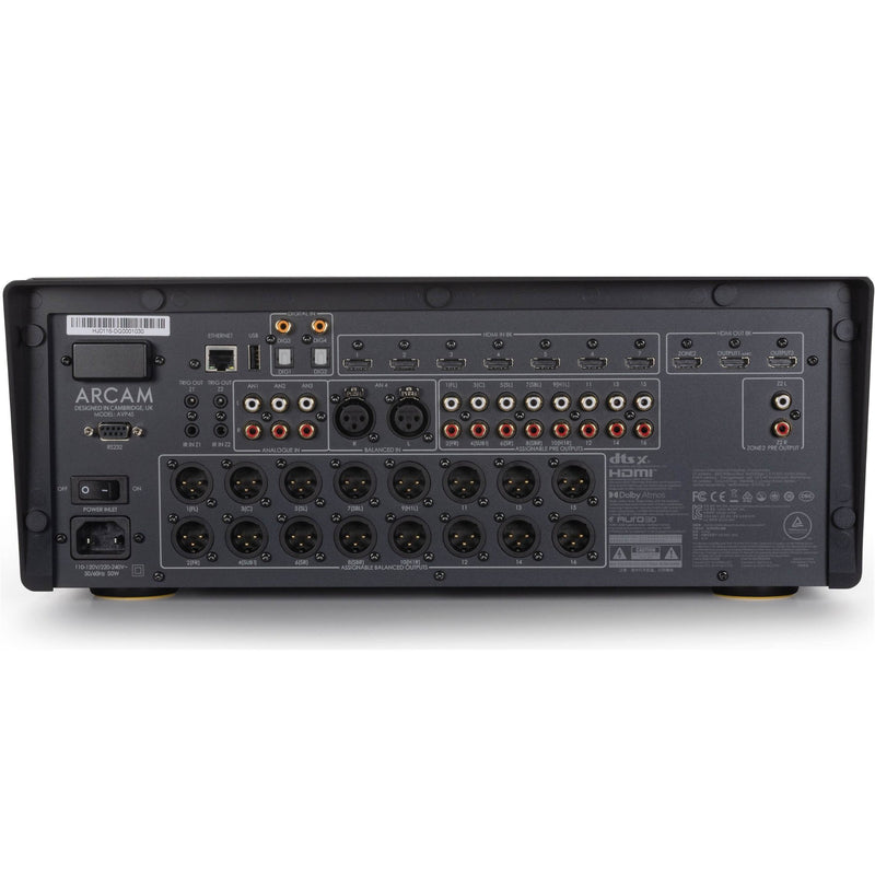 Arcam AVP45 AV Processor with 16 Channels and Dirac Live Room Correction