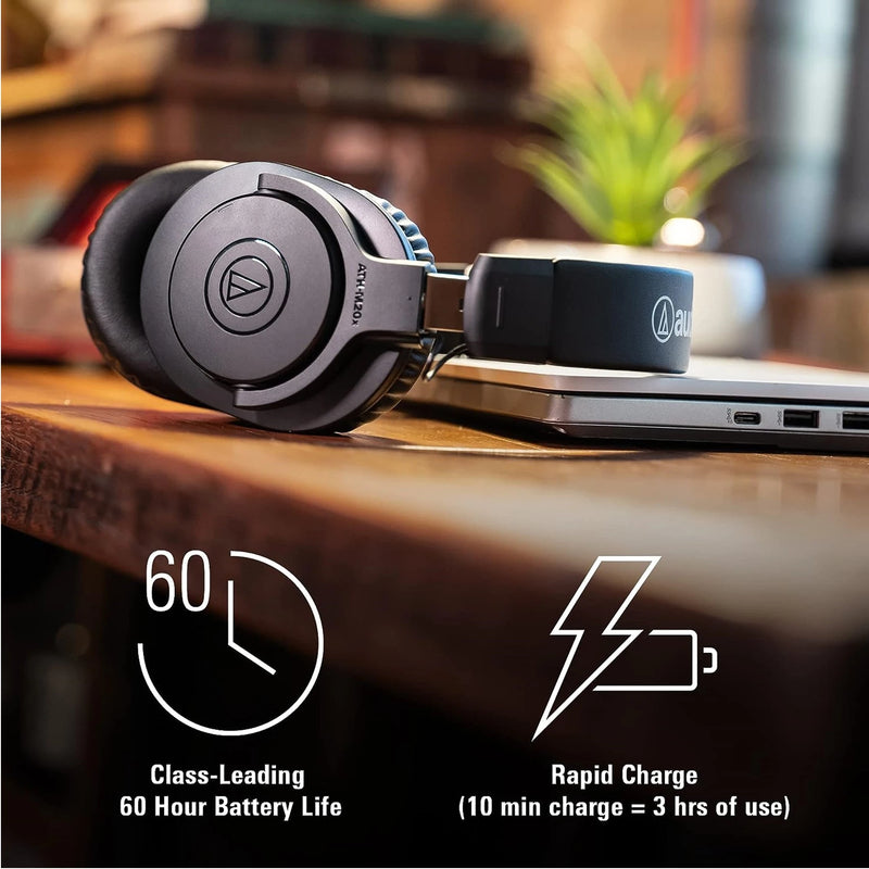 Audio-Technica ATH-M20xBT Wireless Over-Ear Headphones | Best Audio-Technica ATH-M20xBT Wireless Over-Ear Headphones | Audio-Technica ATH-M20xBT Wireless Over-Ear Headphones Reviews | Audiolab Home Audio