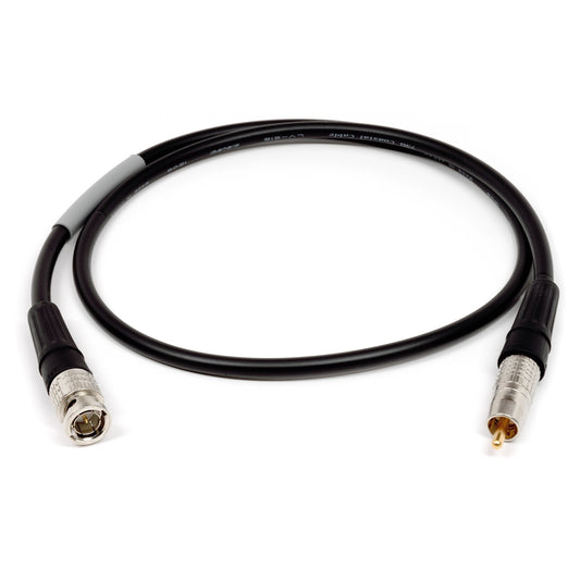 Benchmark BNC - RCA Coaxial Cable For Digital Audio or Analog Video 1.0 meter