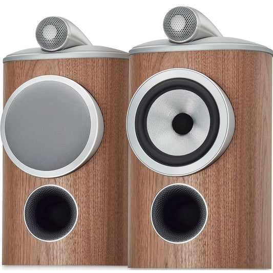 Bowers & Wilkins 805 D4 Stand-Mount Speaker Pair in Satin Walnut (Store Demo)