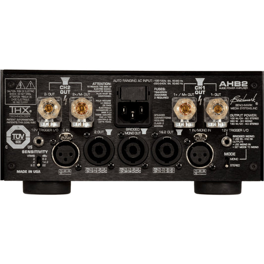 Benchmark AHB2 Ultra High Resolution Stereo Power Amplifier | Best Benchmark AHB2 Ultra High Resolution Stereo Power Amplifier | Benchmark AHB2 Ultra High Resolution Stereo Power Amplifier Reviews | Audiolab Home Audio