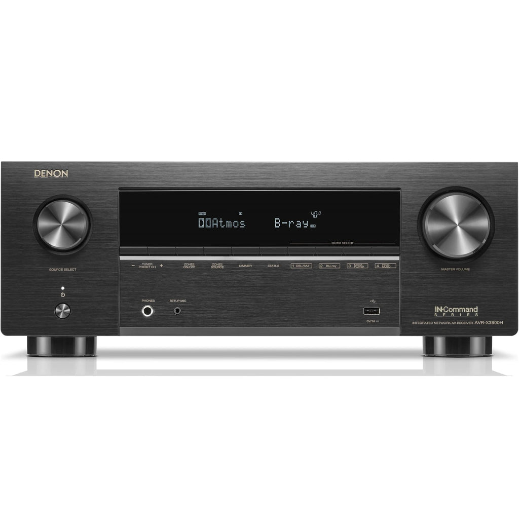 Denon AVR-X3800H 9.4 Channel 8K Home Theater Receiver IMAX