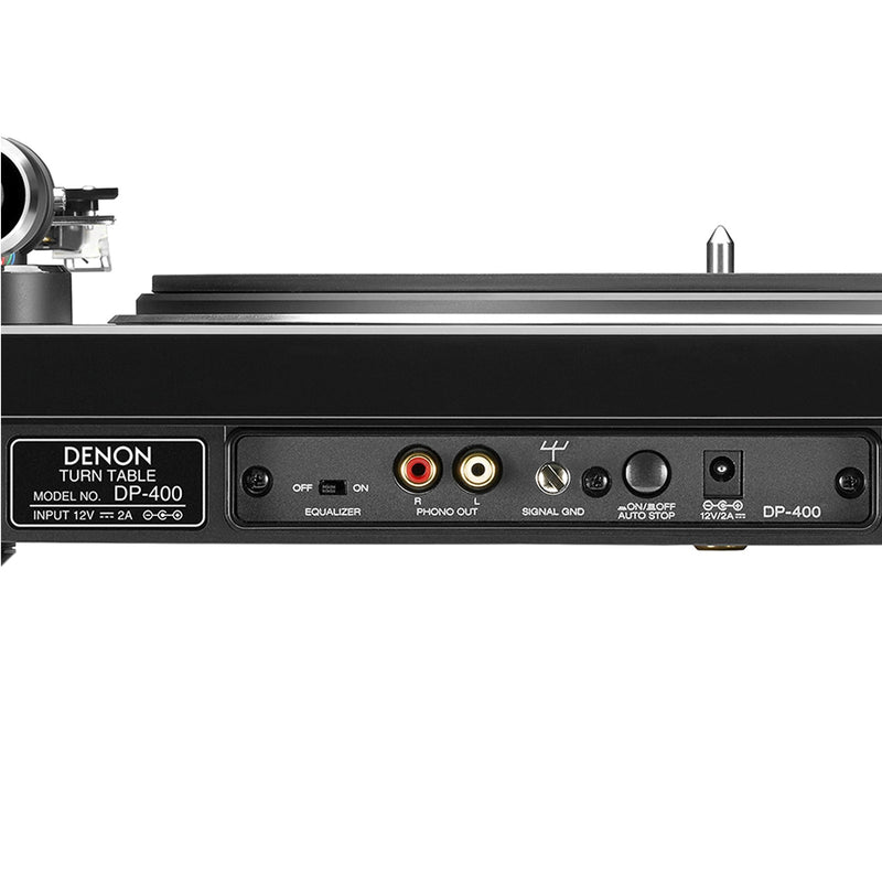 Denon DP-400 Belt-Drive Turntable with Built-In Preamp