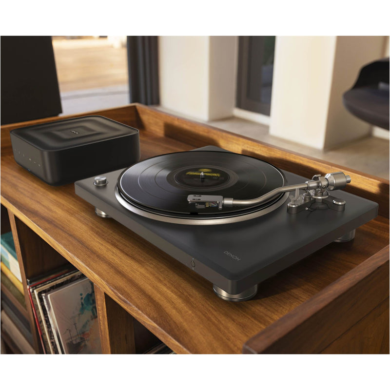 Denon DP-500BT Semi-Automatic Belt-Drive Turntable
