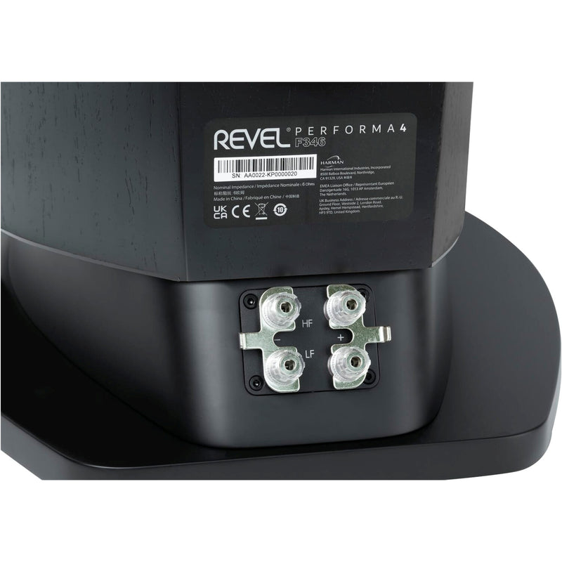 Revel Performa4 F346 Floorstanding Speaker (Each) - Audiolab