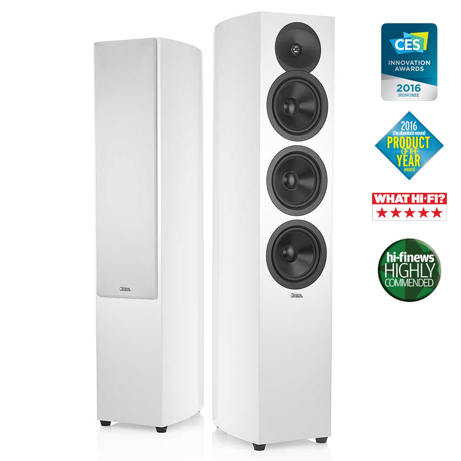 Revel Concerta2 F36 Floor-standing Speaker in Gloss White per Pair (Demo) - Audiolab