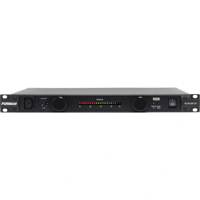 Furman PL-PLUS C E 10A Power Conditioner w/Lights and Voltmeter