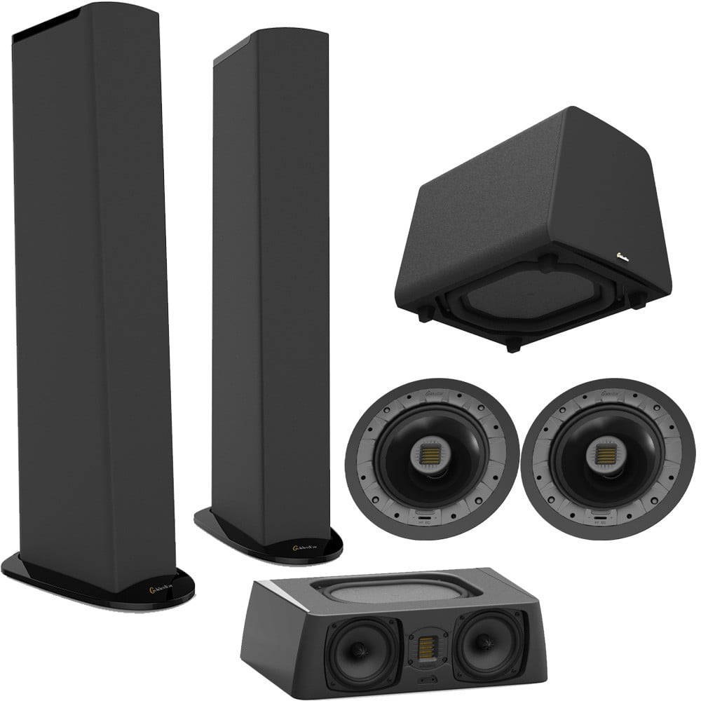 GoldenEar 5.1 System: Triton 7 (Pair), SuperCenter X, Force Field 3 and Super Invisa 525 (Pair)