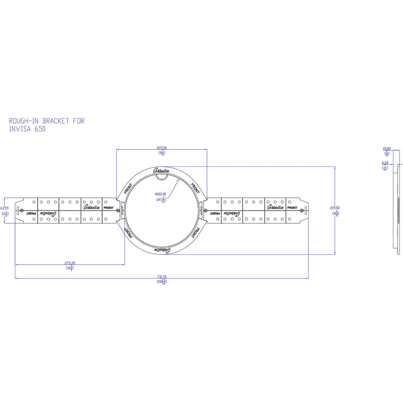 GoldenEar Invisa 650 Pre-Construction Rough-In Brackets (pair) | Best GoldenEar Invisa 650 Pre-Construction Rough-In Brackets (pair) | GoldenEar Invisa 650 Pre-Construction Rough-In Brackets (pair) Reviews | Audiolab Home Audio
