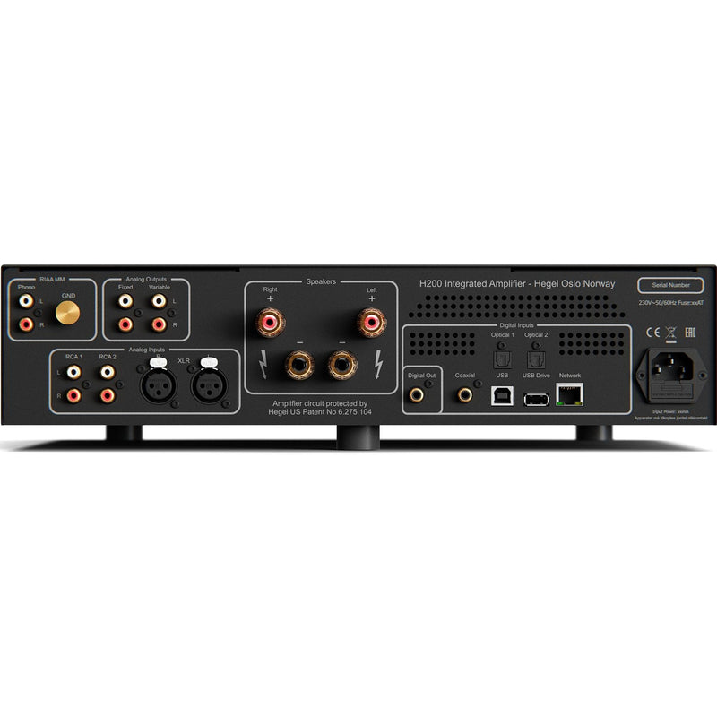 Hegel H200 Dual Mono Streaming Integrated Amplifier