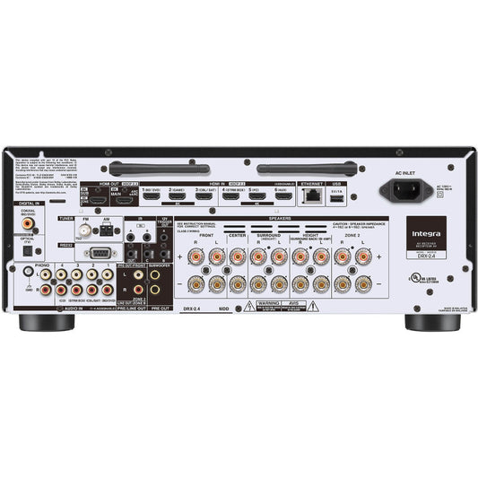 Integra DRX 2.4 7.2-Channel Network Home Theater Receiver w/ HDR10+, 8K Passthrough, DTS:X, and Dolby Atmos | Best Integra DRX 2.4 7.2-Channel Network Home Theater Receiver w/ HDR10+, 8K Passthrough, DTS:X, and Dolby Atmos | Integra DRX 2.4 7.2-Channel Network Home Theater Receiver w/ HDR10+, 8K Passthrough, DTS:X, and Dolby Atmos Reviews | Audiolab Home Audio