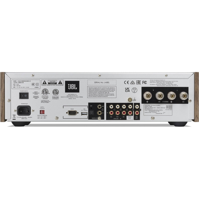 JBL SA550 Classic Integrated Amplifier with Bluetooth | Best JBL SA550 Classic Integrated Amplifier with Bluetooth | JBL SA550 Classic Integrated Amplifier with Bluetooth Reviews | Audiolab Home Audio