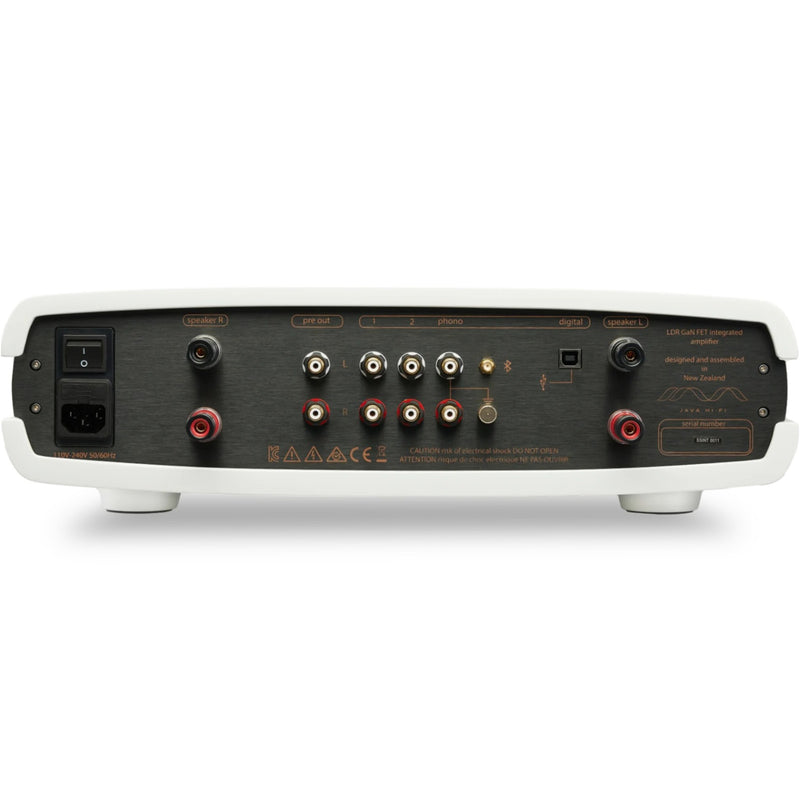 Java HiFi Single Shot Integrated Amplifier With Silver Front Panel And Ebony High Gloss Case (Demo) - Audiolab