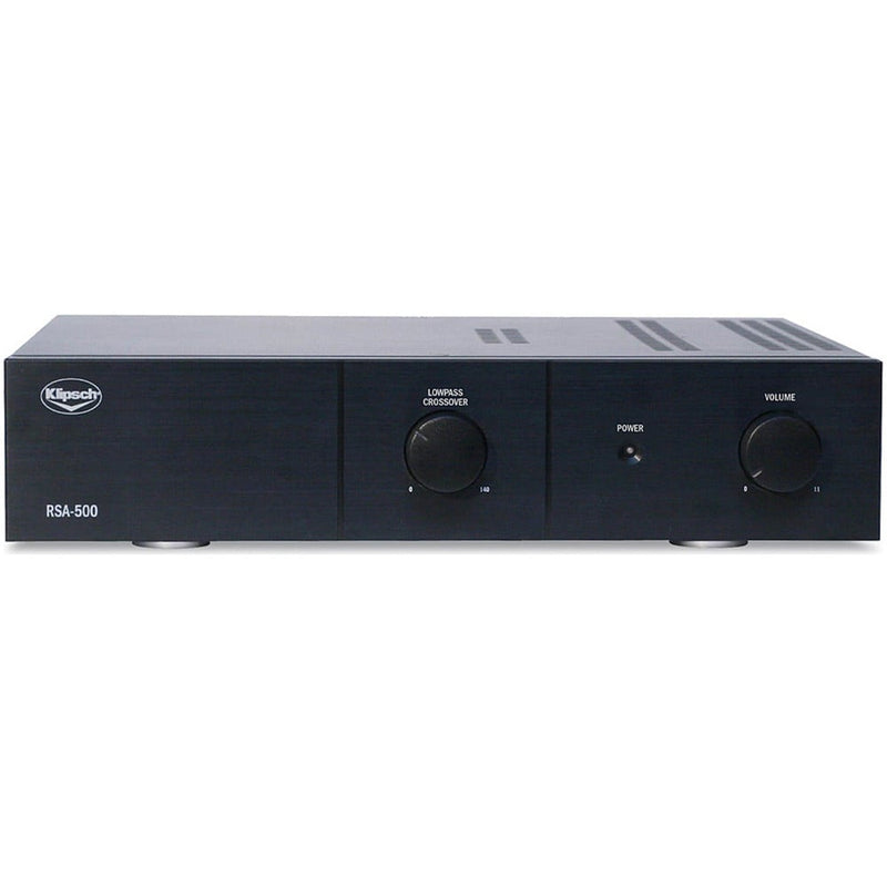 Klipsch RSA-500 Subwoofer Amplifier in Black | Best Klipsch RSA-500 Subwoofer Amplifier in Black | Klipsch RSA-500 Subwoofer Amplifier in Black Reviews | Audiolab Home Audio