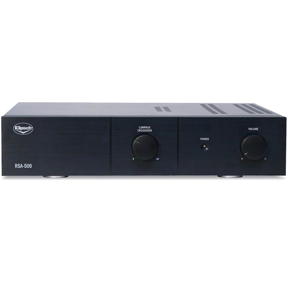 Klipsch RSA-500 Subwoofer Amplifier in Black