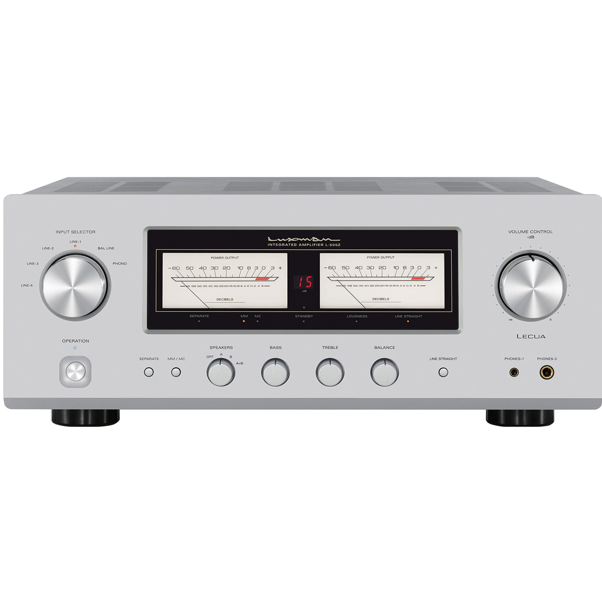 Luxman L-505Z Analog Integrated Amplifier with 100 Watts Per Channel