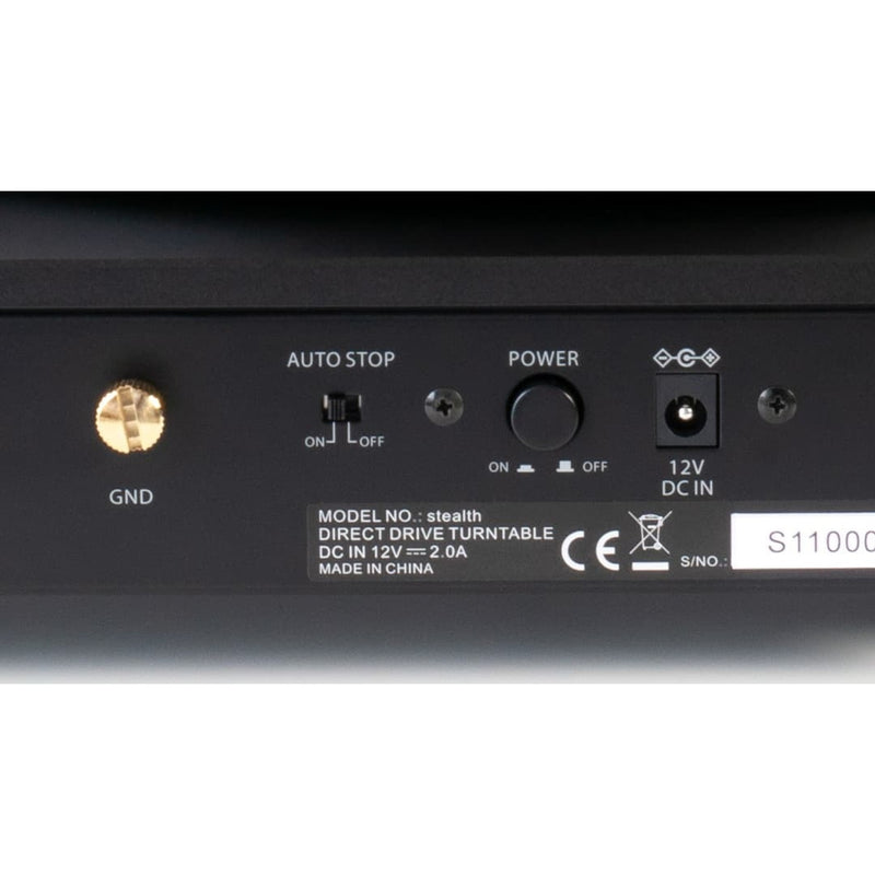 Music Hall Stealth Direct Drive Semi-automatic Turntable