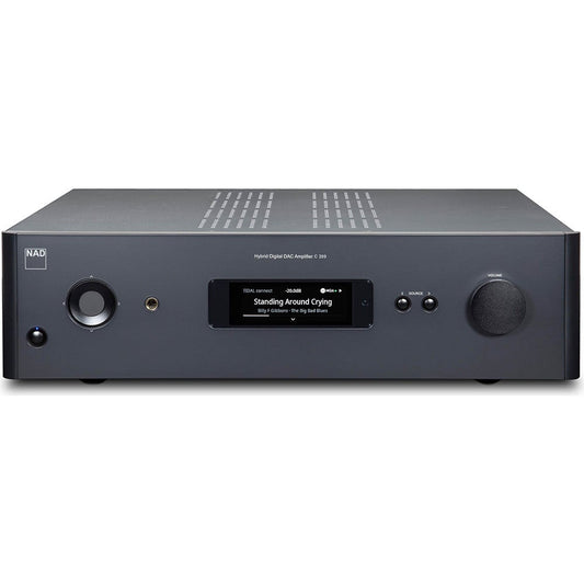 NAD C 399 Integrated Amplifier With DAC and Optional BluOS-D Module