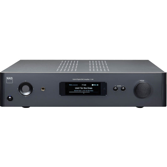 NAD C 389 Hybrid/Digital Integrated Amplifier (Optional MDC2 BluOS-D Module)